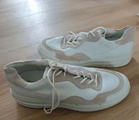 Ecco soft x Sneaker gr. 42 weiß Beige Vintage wie  Neu!!!! Dortmund - Hombruch Vorschau