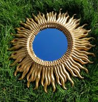Spiegel Sonne gold rund 50 cm Durchmesser Nordrhein-Westfalen - Lüdenscheid Vorschau