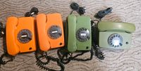 Telefon wählscheibe Grün und Orange 70er Deko Nostalgie Vintage Baden-Württemberg - Karlsruhe Vorschau