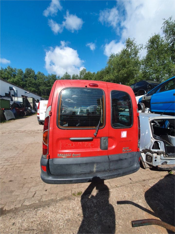 Renault Kangoo KC Tür hinten links Heckklappe Rot Bj.98 in Bremervörde