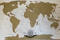 Weltkarte zum Rubbeln/ world map scratch off Essen - Essen-Kettwig Vorschau