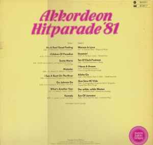 Dante Connelly ‎– Akkordeon Hitparade '81 LP in Recklinghausen