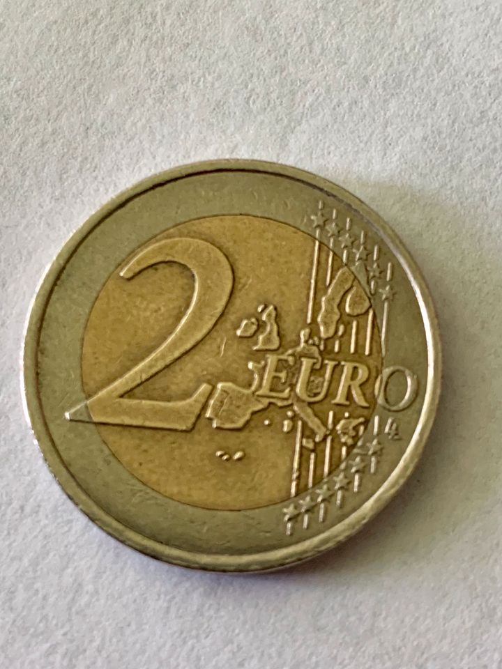 2 € Münze 2002 Frankreich,Liberte Egalite Fraternite,FEHLPRÄGUNG in Oppin