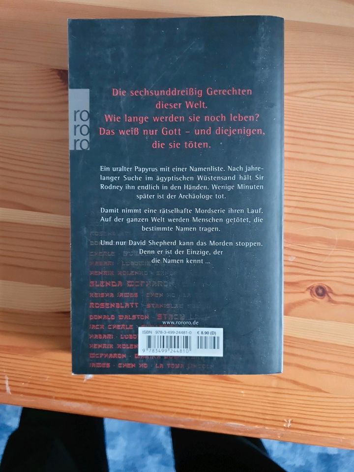 Gregory Tintori  Das Buch der Namen in Schwarmstedt