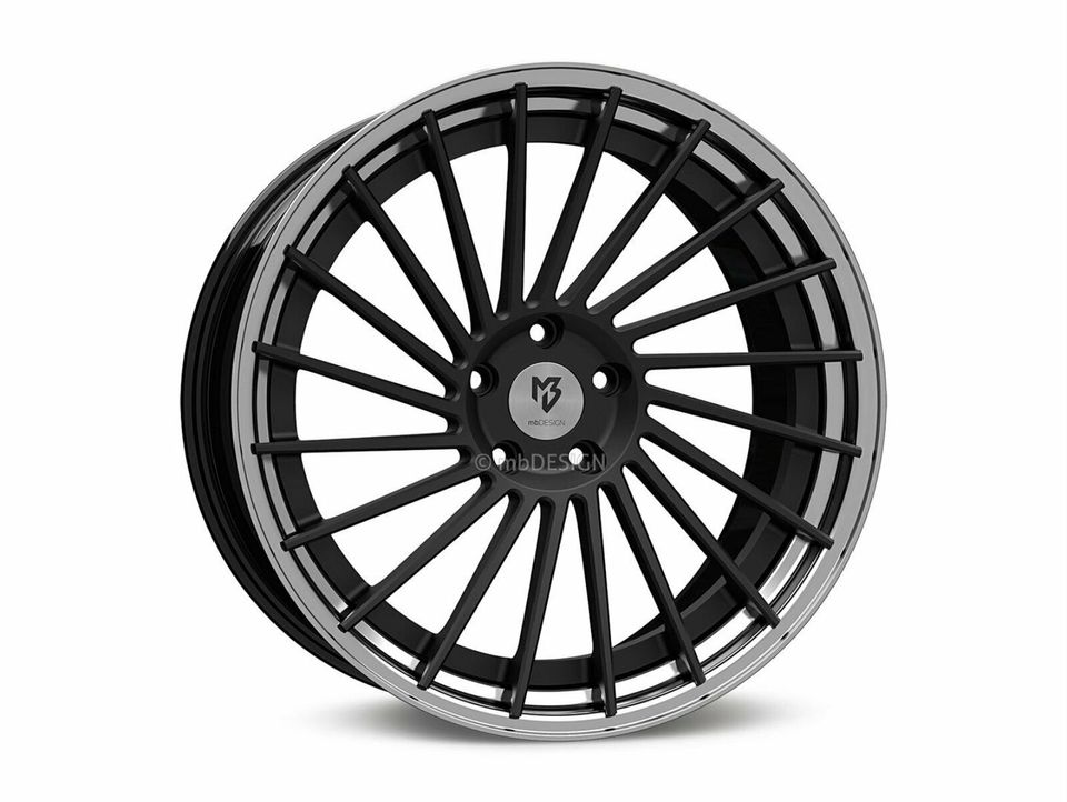 4xNEUE MB Design VR3.2 Felgen 19Zoll 5x112 8,5x19 ET45 VW/Audi in Krostitz