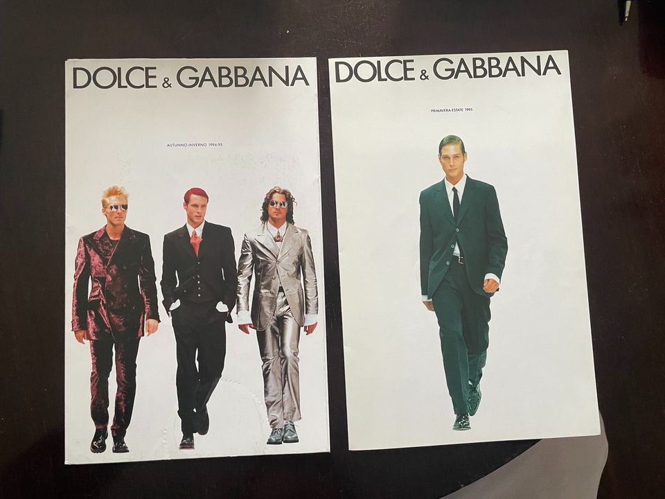 Seltene Lookbooks Dolce&Gabbana 1993-1997 in Frankfurt am Main