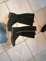 Lederstiefel blau Clark's Gr 6 Hessen - Bad Zwesten Vorschau