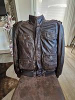 Lederjacke Vintage Gr. M Braun Übergangsjacke Niedersachsen - Lüneburg Vorschau