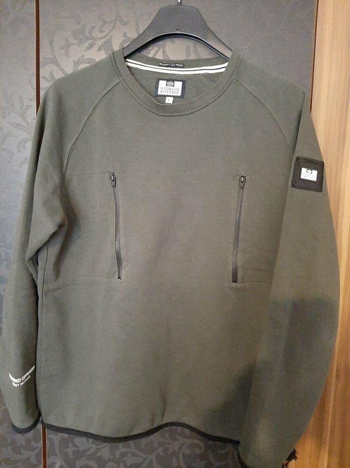 Weekend Offender Sweater Pulli oliv L Casuals in Stuttgart