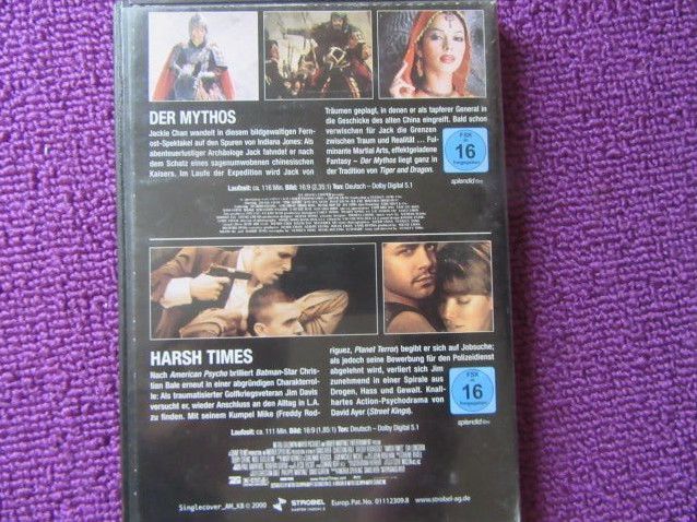 DVD: Der Mythos/Harsh Times in Mertingen