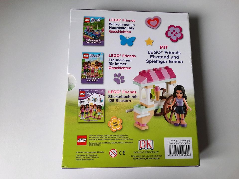Lego Friends 4 Bücher "Ein neues Hobby" + Lesebox mit 3 Büchern in Mühlacker