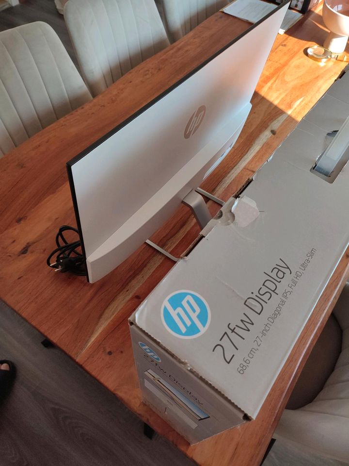 HP 27fw 68,6cm Display Monitor, IPS Full HD Ultra Slim in Straubing