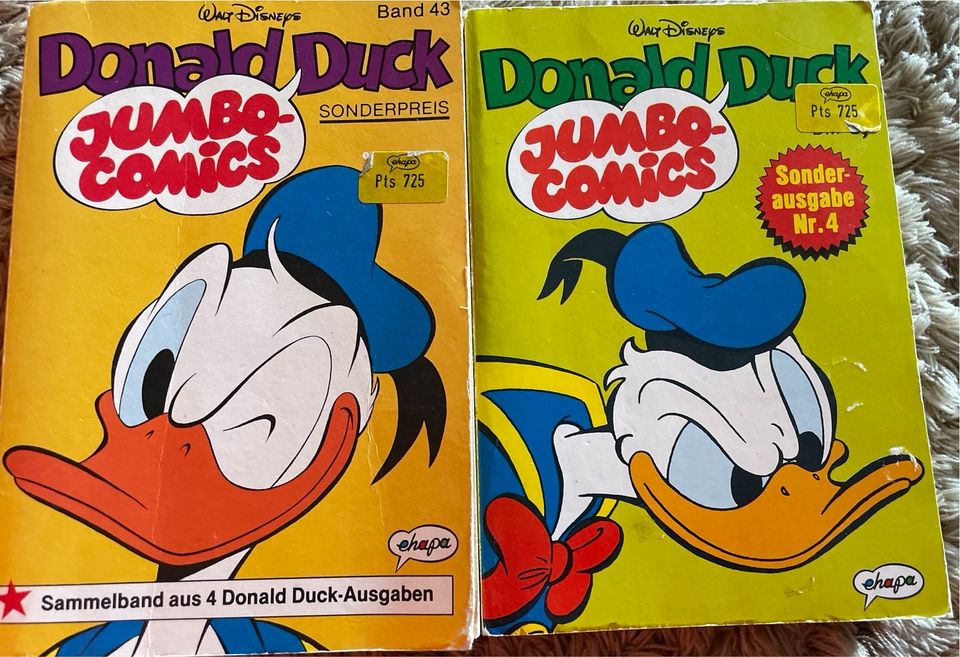 Zwei Retro Comics Donald Duck in Frankfurt am Main