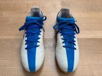 Adidas Fußballschuhe Stollenschuhe Jungen Gr. 38 1/2 weiß blau Bayern - Forstern Vorschau