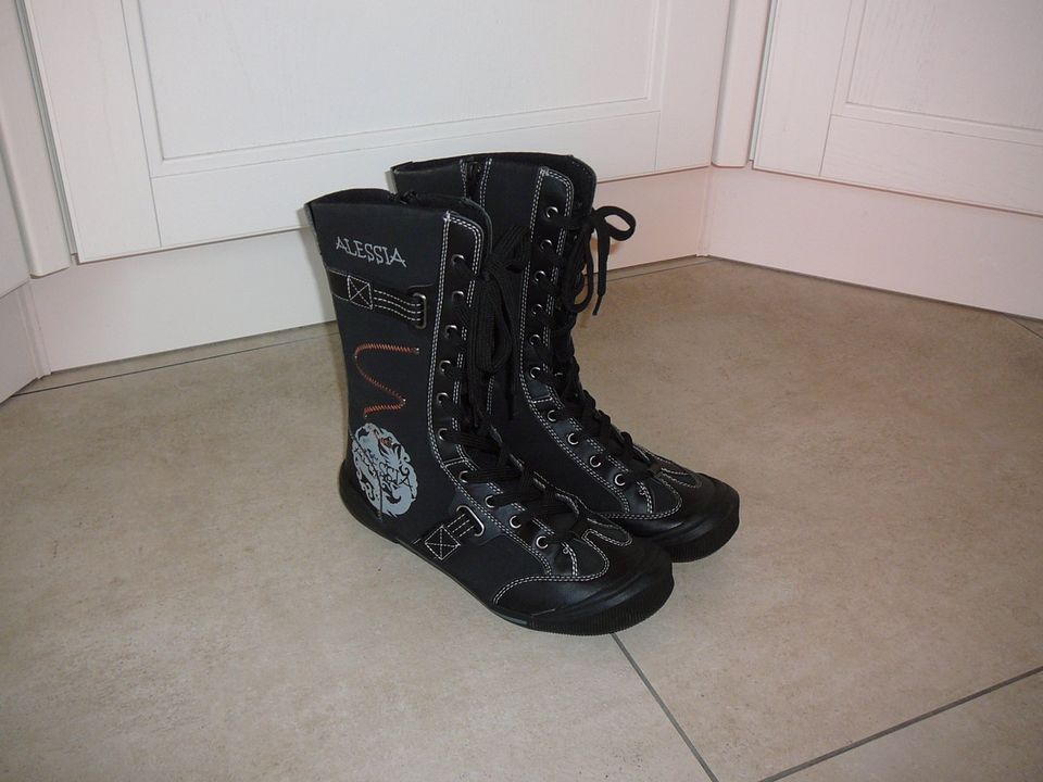 Boots/Stiefel,Gr.39,schwarz,NEU in Gladbeck