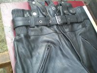 Motorrad Lederhose von Genuine, schwarz Brandenburg - Trebbin Vorschau