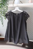 Bluse Spitzen Top Fest Party P&C Gr. 40 Kurz Arm schwarz Dortmund - Mitte Vorschau