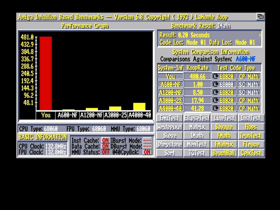 Apollo Icedrake Beschleuniger Karte für Amiga 1200 in Sulz