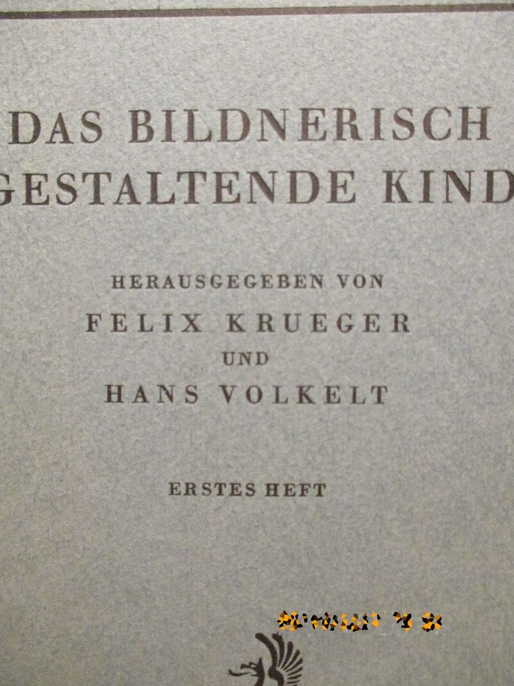 Felix Krueger,  Neue psychologische Studien.  .(507) in Berlin