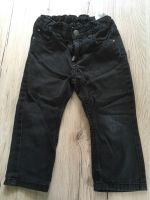 H&M Jeans 92 lange Hose verstellbar schwarz Stoffhose Junge Sachsen - Lengenfeld Vogtland Vorschau