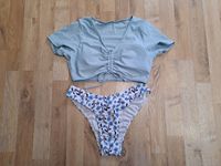 Bikini Set Top Hose Bademode blau weiß Gr. S Thüringen - Rositz Vorschau