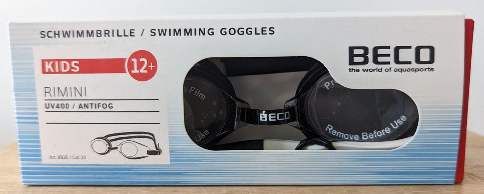 Schwimmbrille neu Beco Rimini für Kids 12+ in Dresden