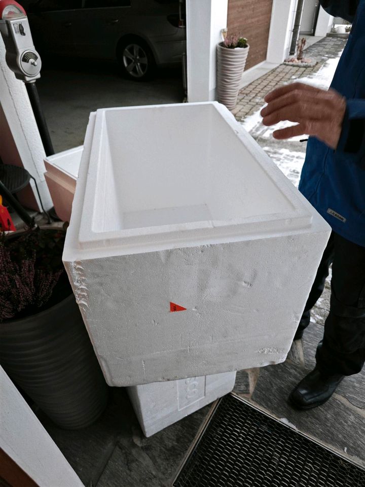 Thermobox Styropor essen warm / kühlen  Transportbox Box  Kiste in Hemau
