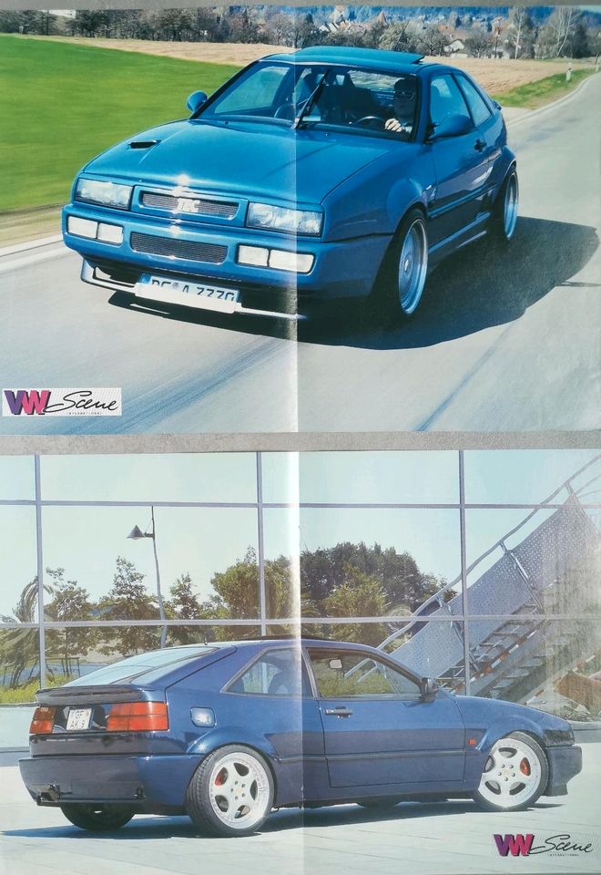 VW Corrado Tuning Berichte 2,0 16V G60 VR6 Rieger TDI Breit BBS in Hanau