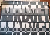 Marvel Logo ruggable Teppich bw grau Teppich 150x210 waschbar Rostock - Reutershagen Vorschau