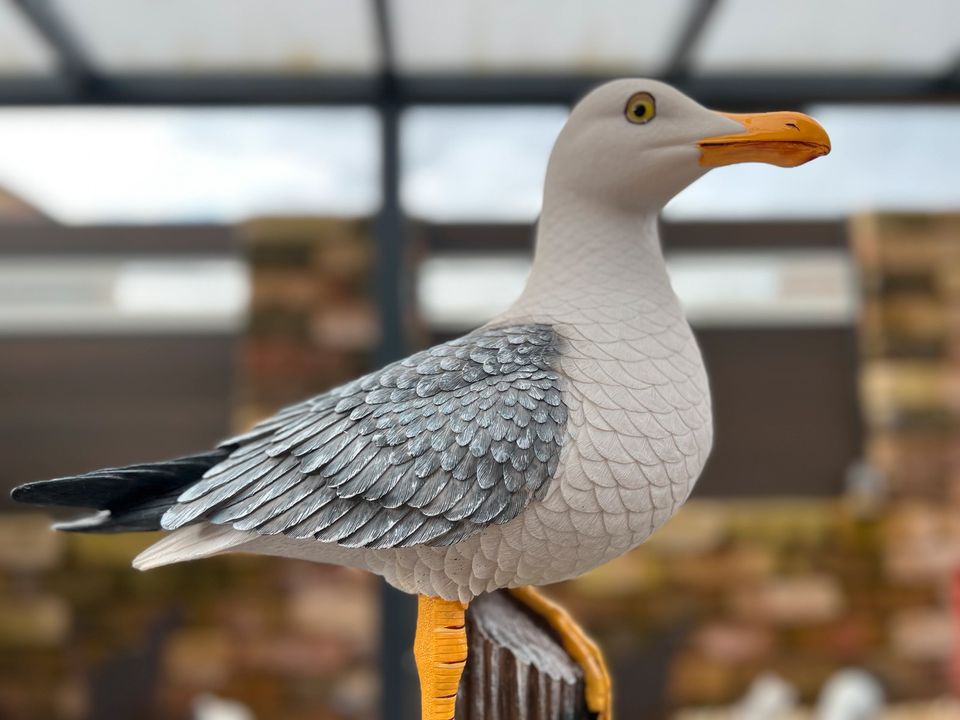 Möwen Figur versch. Größen maritime Deko Poly Meer Dekoration in Meppen