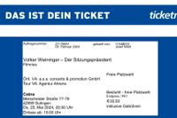 Ticket Cobra Solingen Nordrhein-Westfalen - Solingen Vorschau