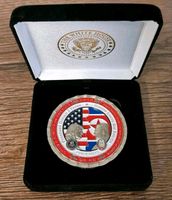 Challenge Coin Trump Kim Jong-Un 2018 Münze Sammlung Golden USA Bayern - Straubing Vorschau