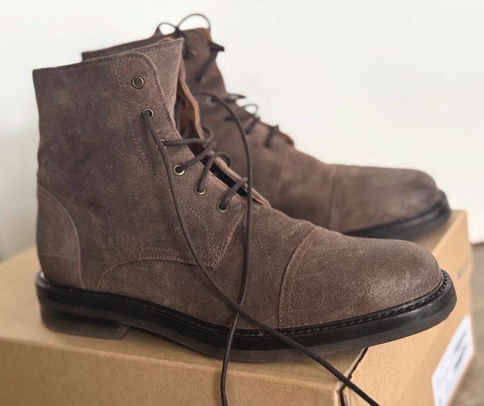 Velasca Boots „GIASEE“, gewachstes Veloursleder, Taupe, Gr 39, nw in Malente