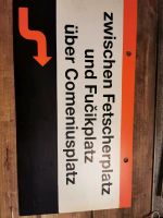 Straßenbahn Dresden linienschild Seitenschild umleitung Dresden - Blasewitz Vorschau