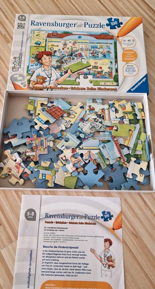 Ravensburger Puzzle tiptoi "Beim Kinderarzt " in Glinde