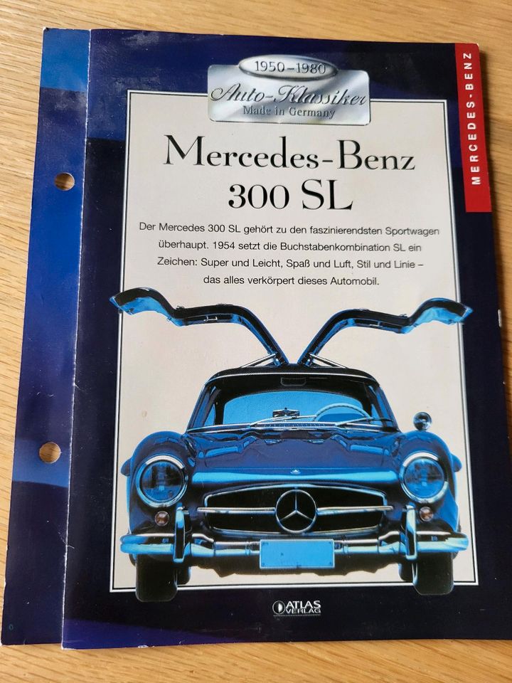 Model Atlas Mercedes Benz 300 SL mit Box in Kahl am Main