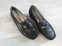 ☆☆Medicus Halbschuhe Slipper Leder Iris K schwarz 38☆☆ Hessen - Fulda Vorschau