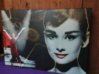 Wandbild Leinwand Audrey Hepburn 100x70cm Nordrhein-Westfalen - Iserlohn Vorschau