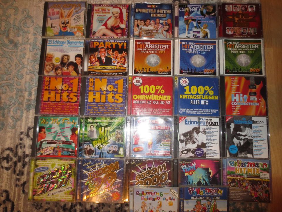 30  CDs Wellness,Entspannung,Rellaxation oder 44 Party CDs in Schortens