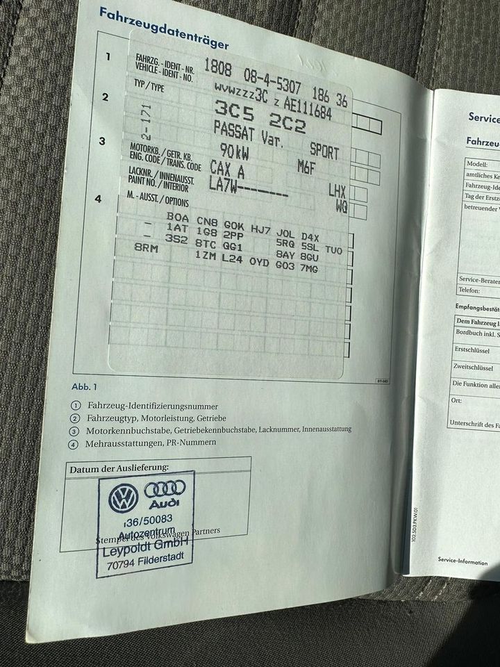 Volkswagen Passat Variant Sportline Navi Motorproblem in Wuppertal