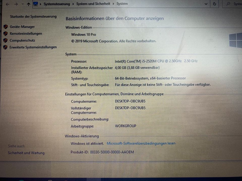 Dell Laptop Latitude E6320 Intel inside Core i5 in Güglingen