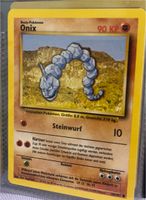 Pokémonkarte „Onix“ - 56/102 Nordrhein-Westfalen - Essen-West Vorschau