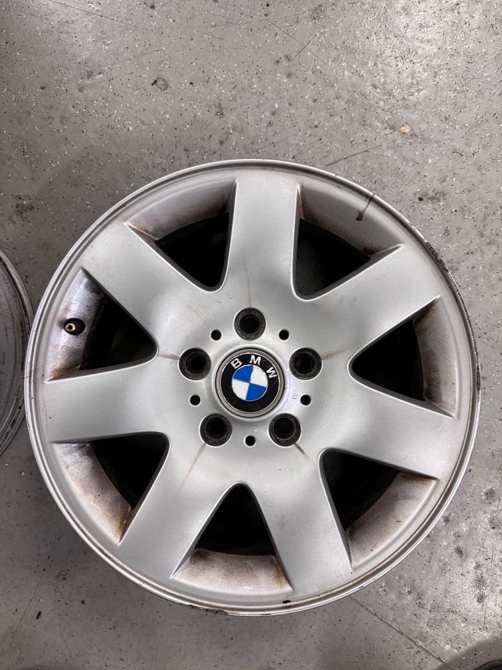 Bmw Alufelgen original 16 zoll 5x120 e36 e46 in Bisingen