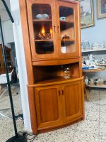 DYRLUND Vitrine Teak Holz Eckschrank Mid Century 70er Danish Niedersachsen - Rodenberg Vorschau