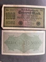 Deutschland Banknote, 1000 Mark 1922 Baden-Württemberg - Buchen (Odenwald) Vorschau