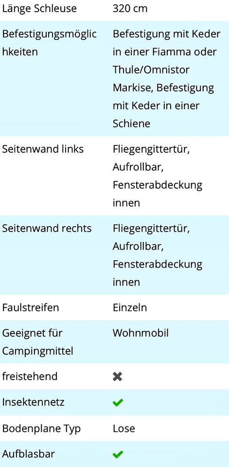 Wohnmobil oder Wohnwagen Vorzelt Mobil 320 Easy Air Connected 1 in Neustadt an der Weinstraße