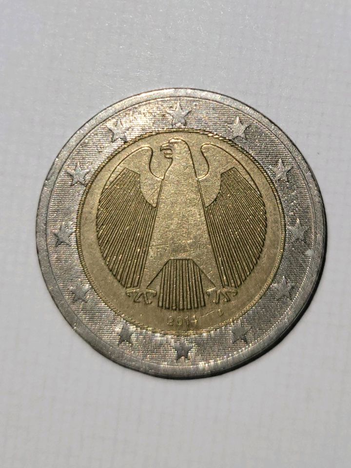 2 Euro Münze Deutschland Fehlprägung in Mittelbach