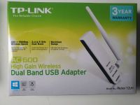 TP-LINK AC600 Dualband USB WLAN Adapter (Archer T2UH)  mit Ovp Berlin - Charlottenburg Vorschau
