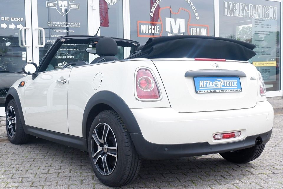 MINI One Cabrio nur 20 Tkm Unfallfrei 8 x Räder TOP in Erfurt