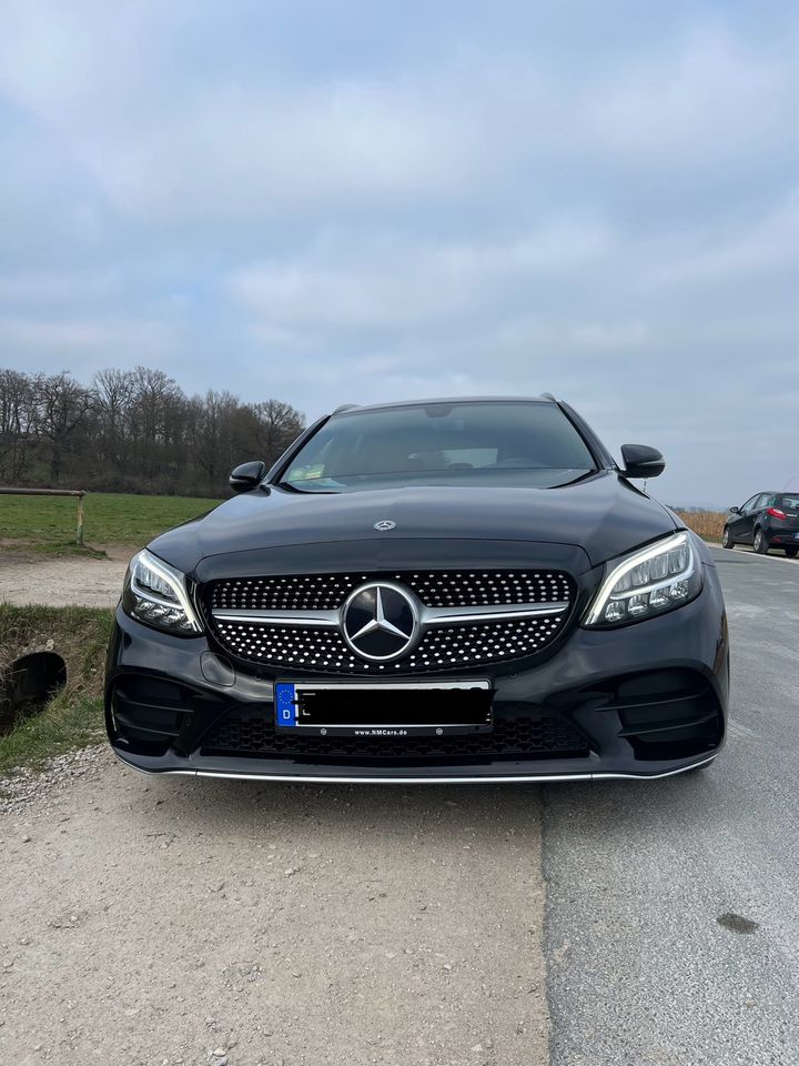 Mercedes C-Klasse. AMG/AHK/360%Camara/9G. in Forchheim